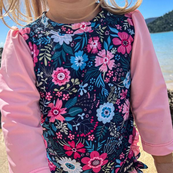 TicTasTogs Nappy Change Swimsuit - Floral Fantasy - Image 7