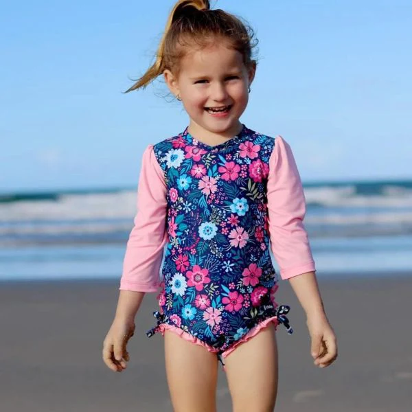TicTasTogs Nappy Change Swimsuit - Floral Fantasy - Image 9