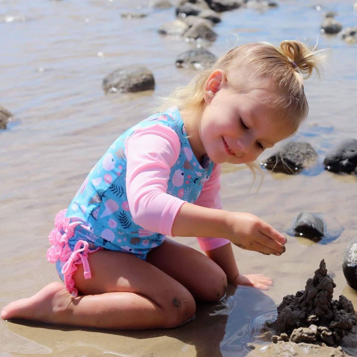 TicTasTogs Nappy Change Swimsuit - Sundae - Image 5