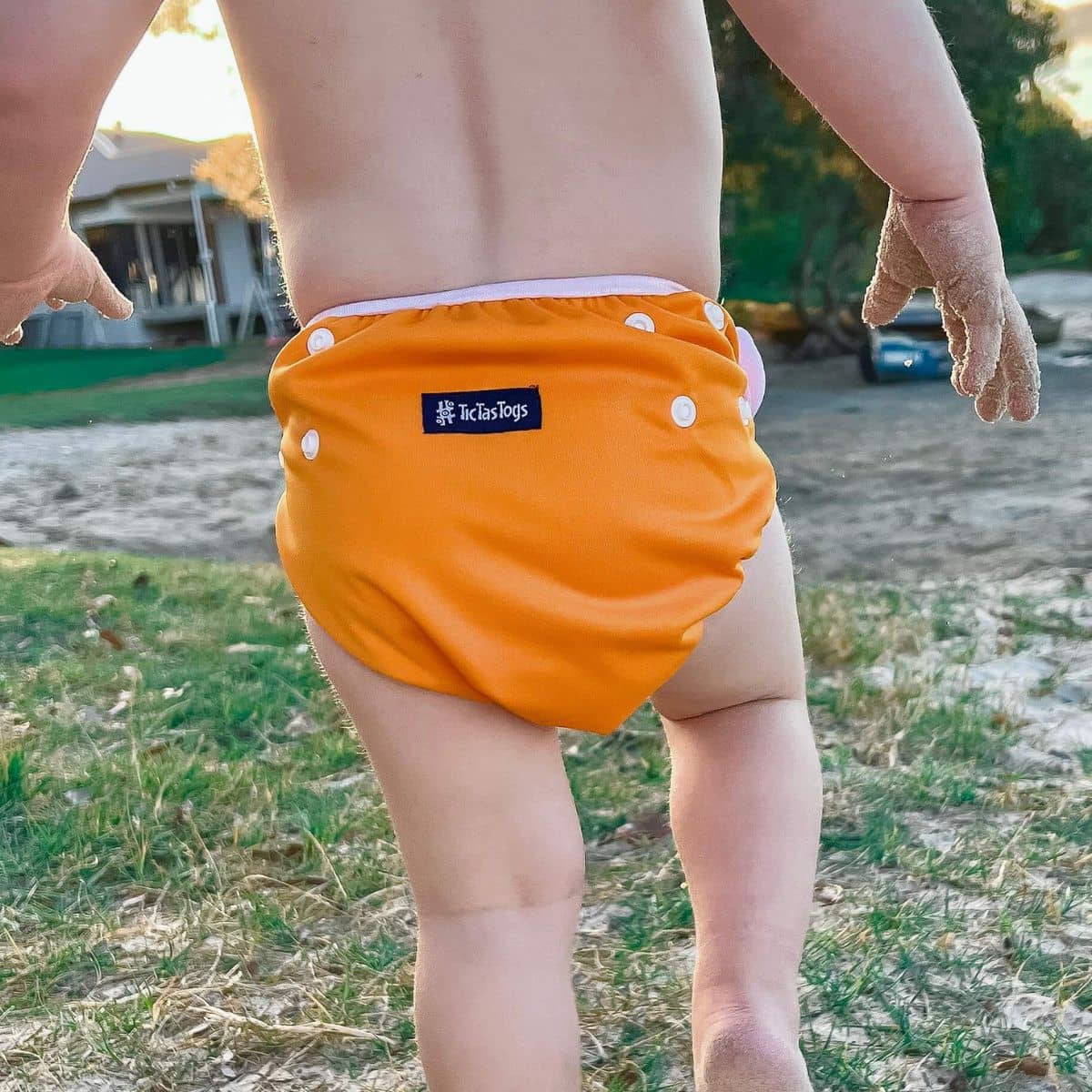TicTasTogs Reusable Swim Nappy - Plain - Image 2