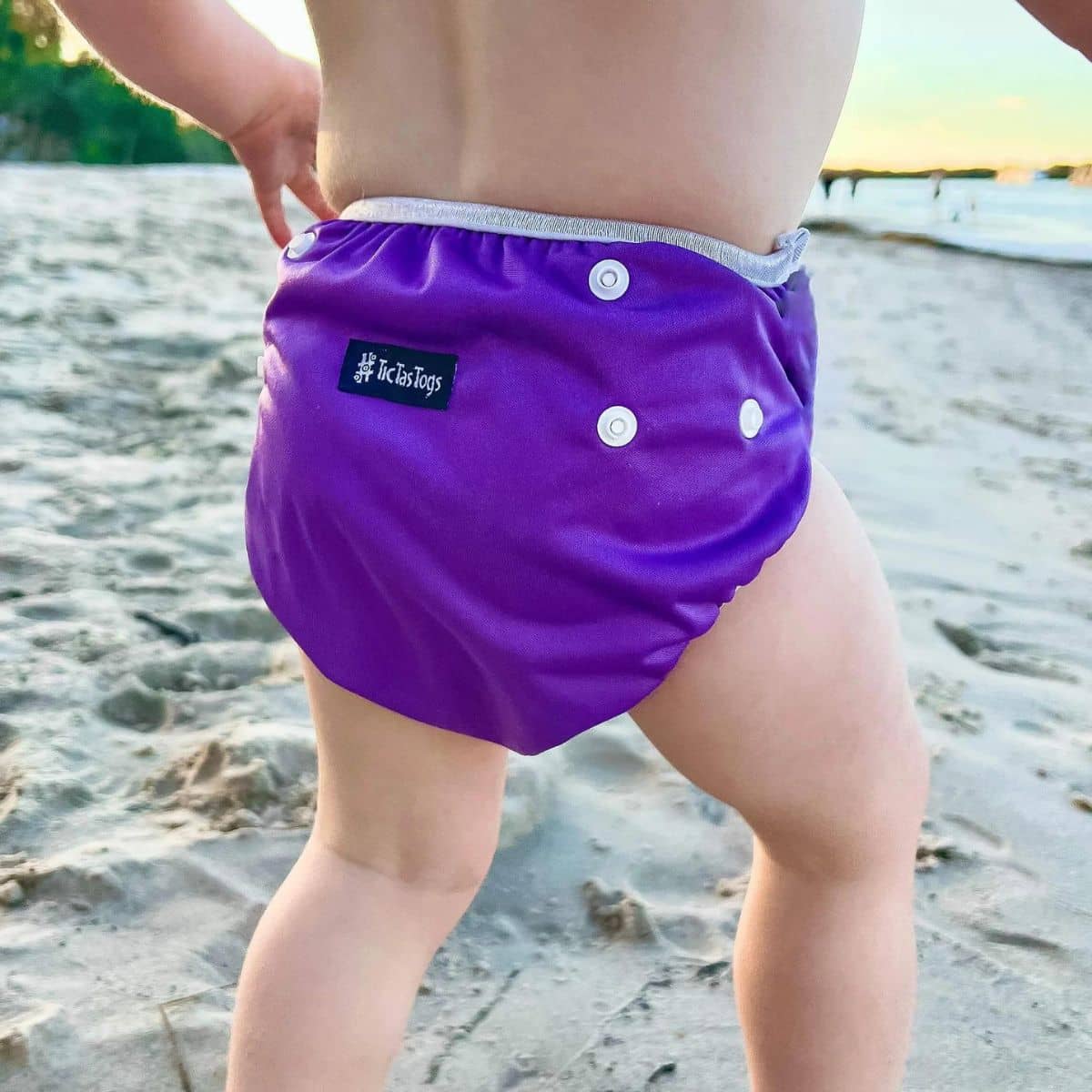 TicTasTogs Reusable Swim Nappy - Plain - Image 5
