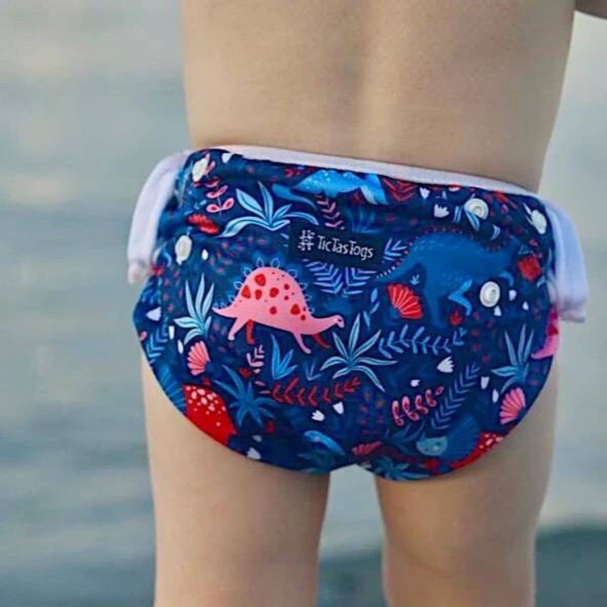 TicTasTogs Reusable Swim Nappy - Print - Image 8