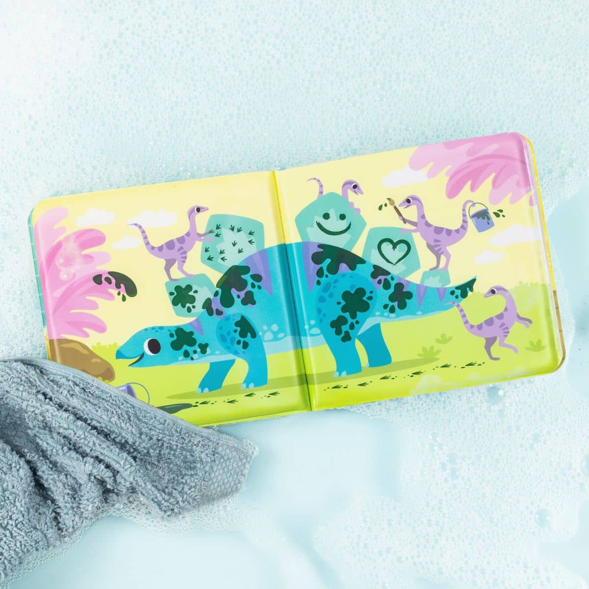Tiger Tribe Bath Book - Messy Dinosaurs - Image 5