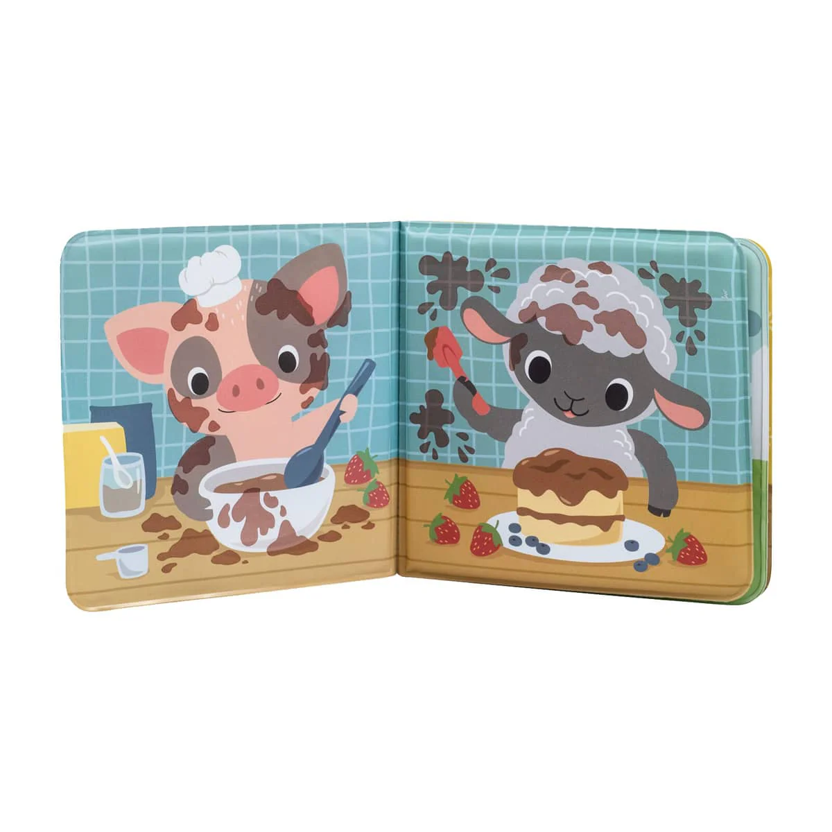 Tiger Tribe Bath Book - Messy Farm - Image 5