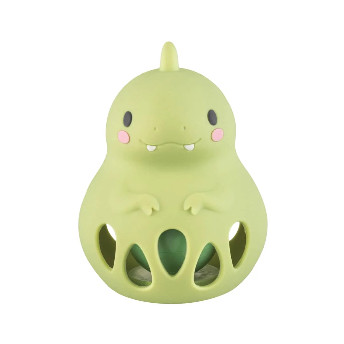 Tiger Tribe Silicone Rattle - Dino