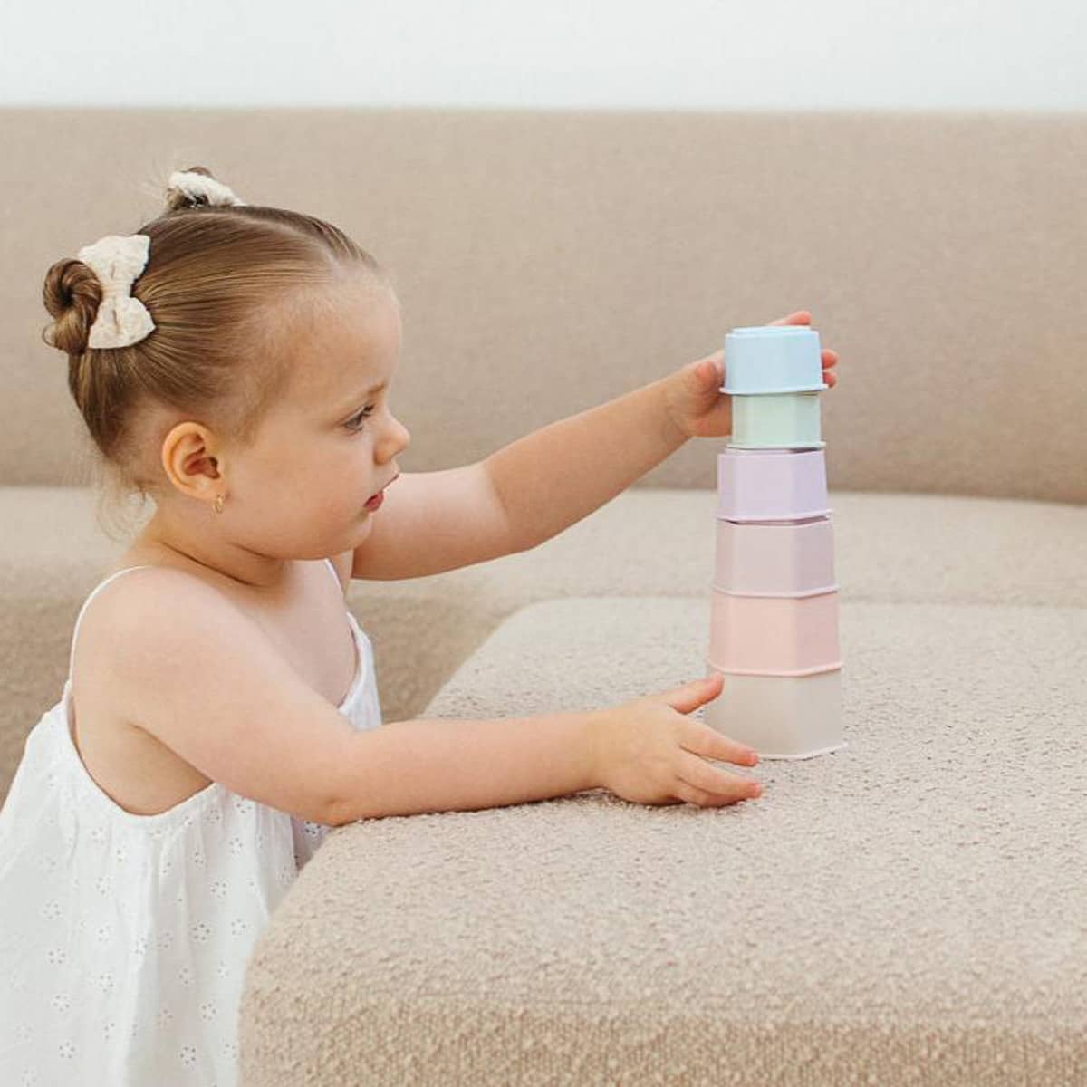 Totli Montessori Toys - The Stacking Hexagons - Image 3