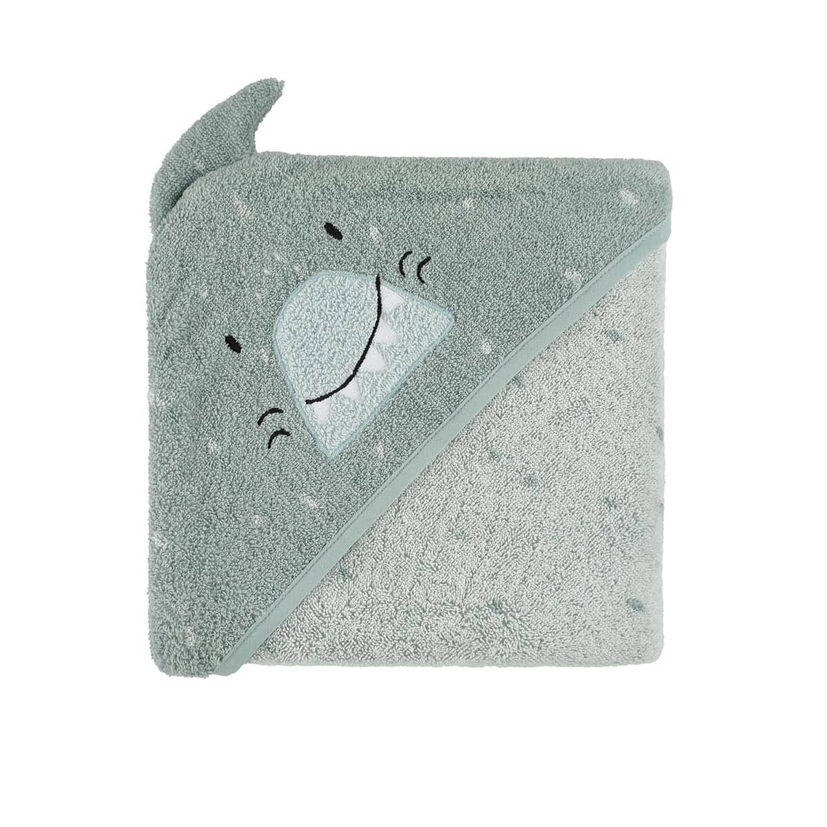 Trixie Organic Hooded Towel - Mr. Shark