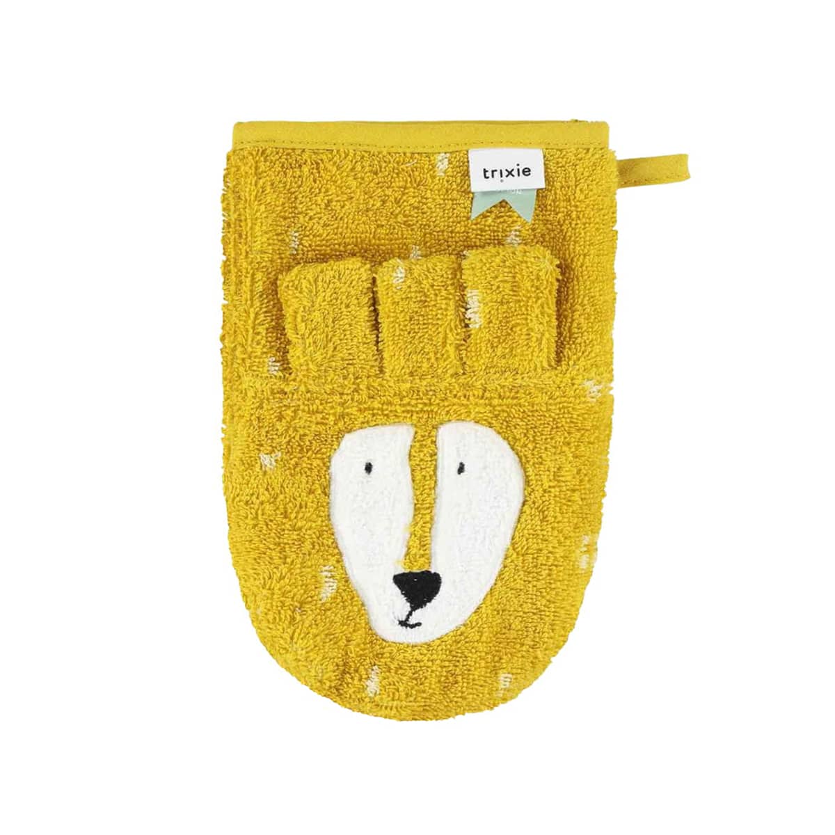 Trixie Organic Washcloths 2 Pack - Mr. Lion / Mr. Fox - Image 5