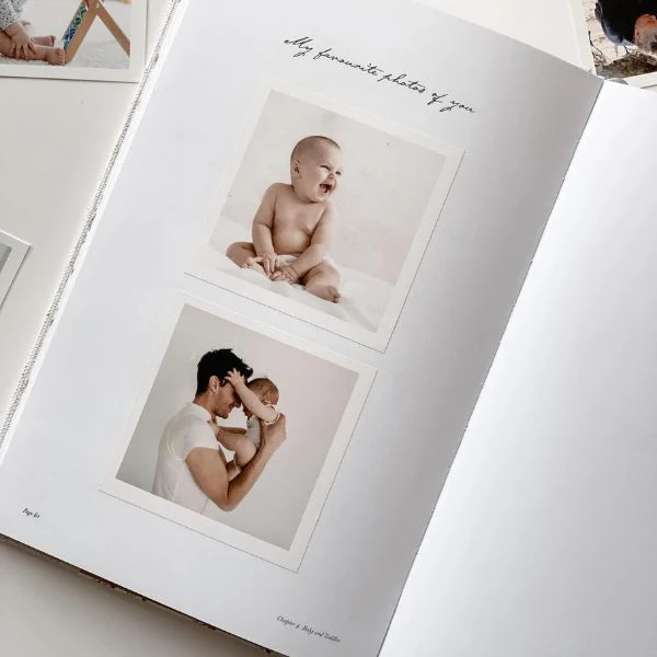 Truly Amor Bebé Baby Book With Keepsake Box And Pen - Mocha - Image 11