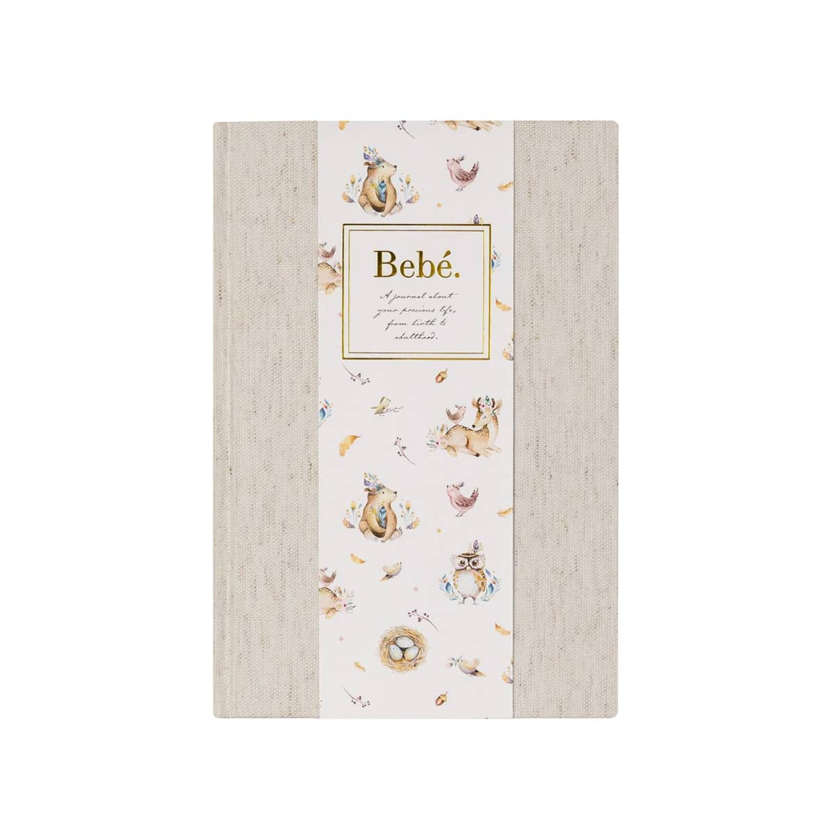 Truly Amor Bebé Baby Book With Keepsake Box And Pen - Oatmeal - Image 23