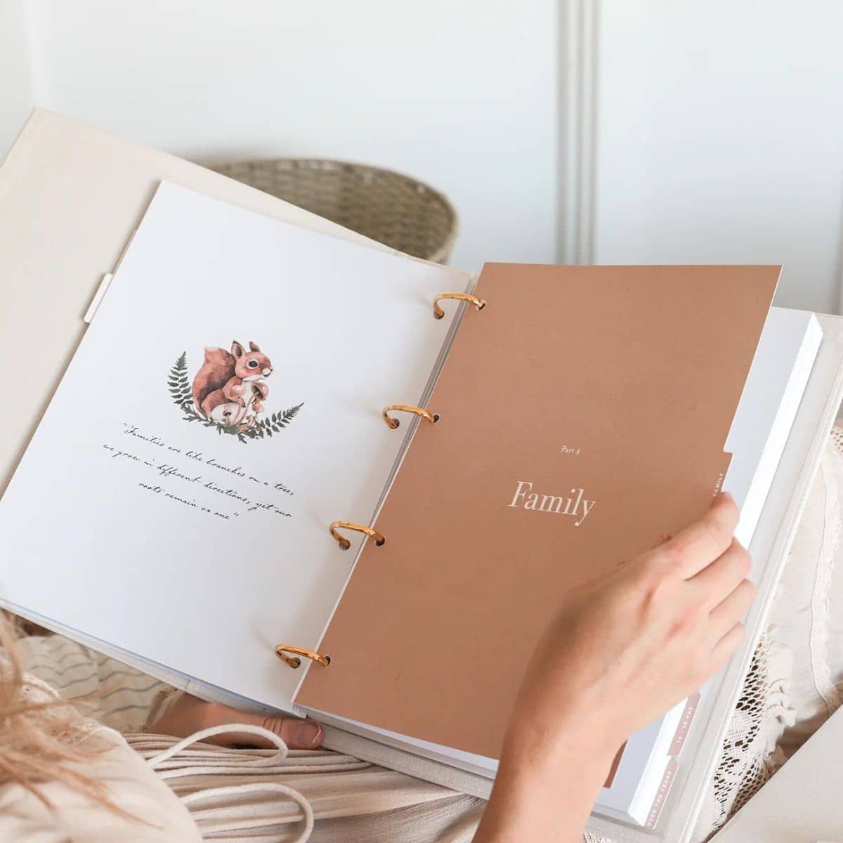 Truly Amor Bebé Baby Journal - Keepsake Binder - Image 10