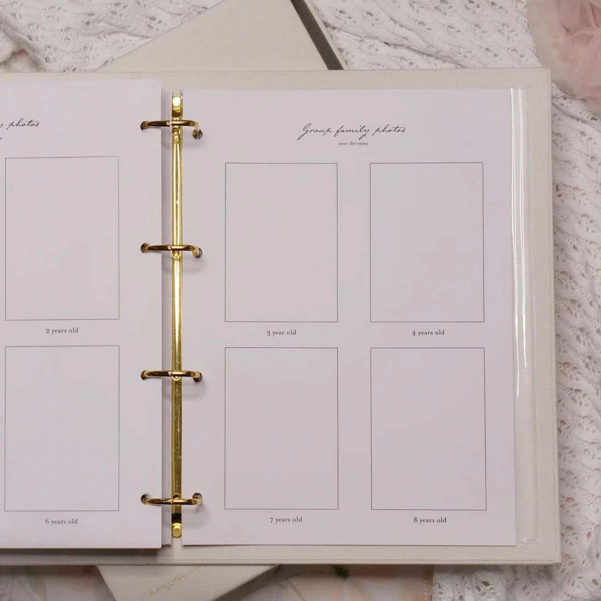Truly Amor Bebé Baby Journal - Keepsake Binder - Image 12