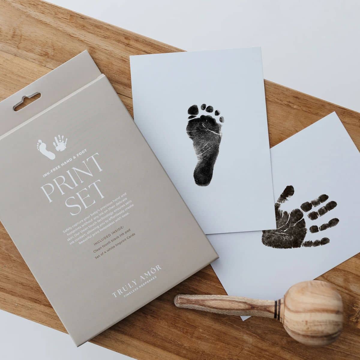 Truly Amor Ink-Free Baby Hand and Footprint Set - Image 17