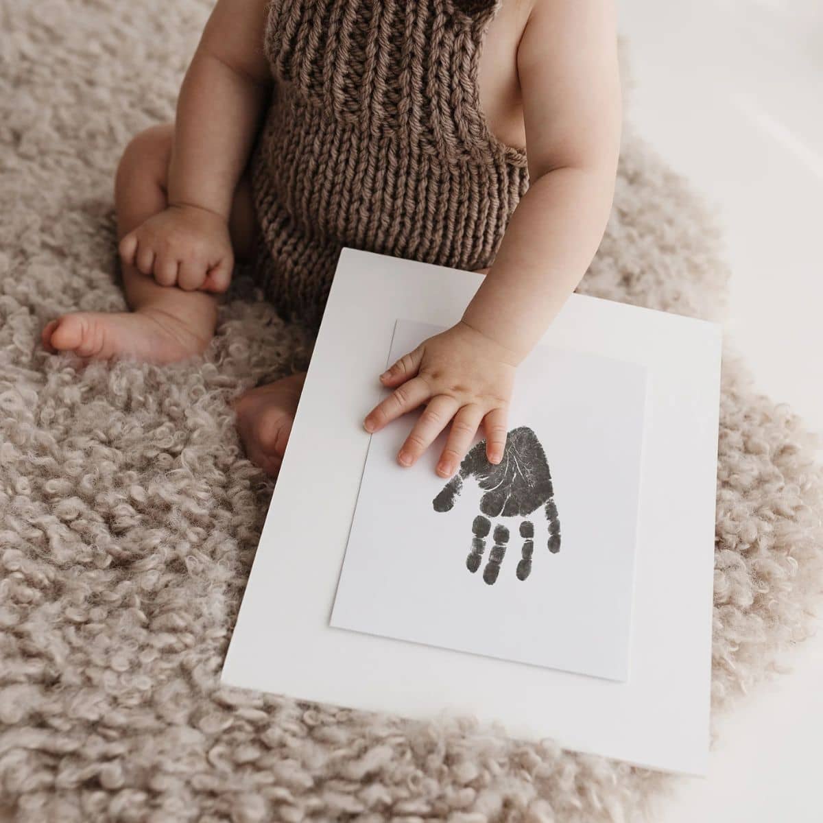 Truly Amor Ink-Free Baby Hand and Footprint Set - Image 4