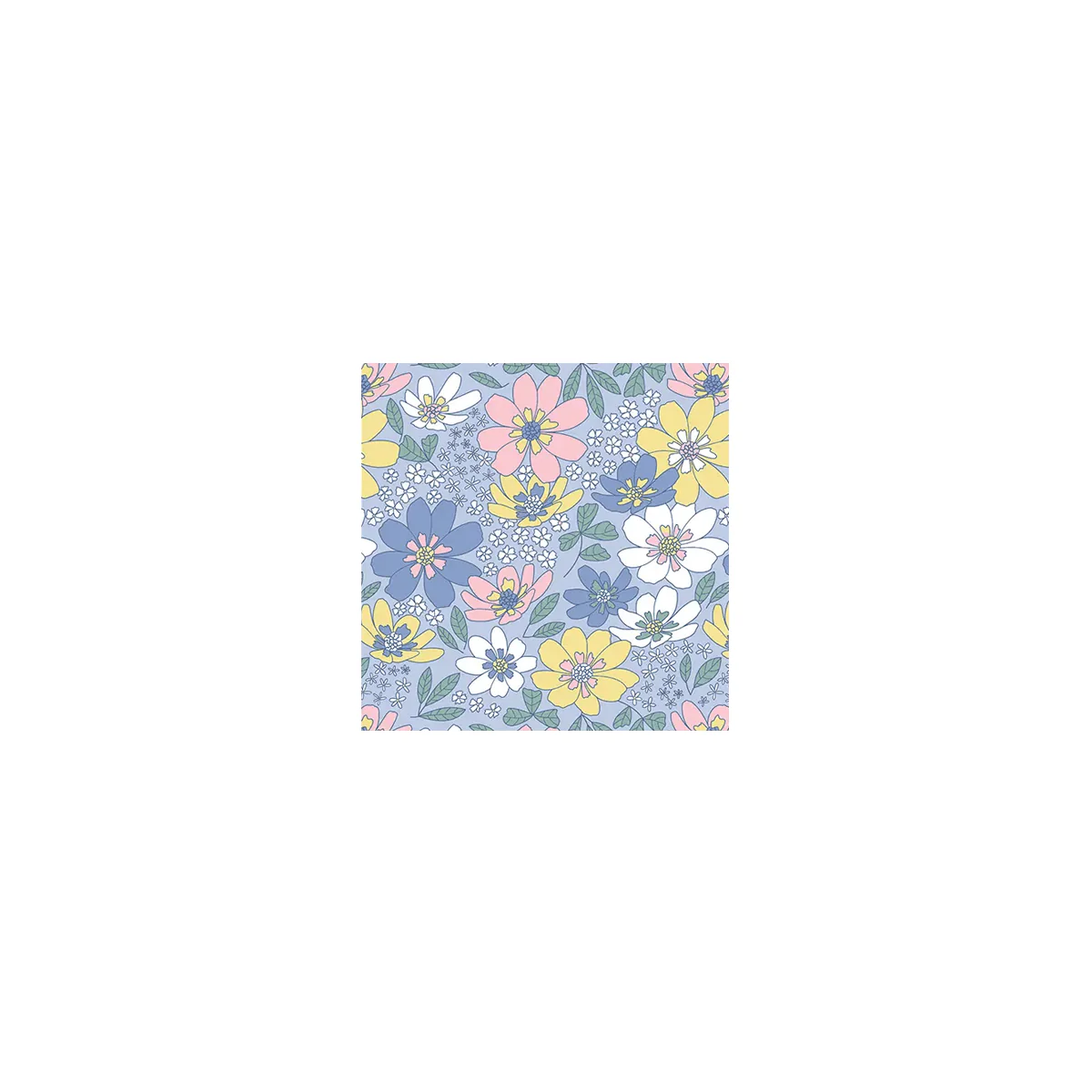 Two Little Ducklings Small Gift Card - Flower Fields