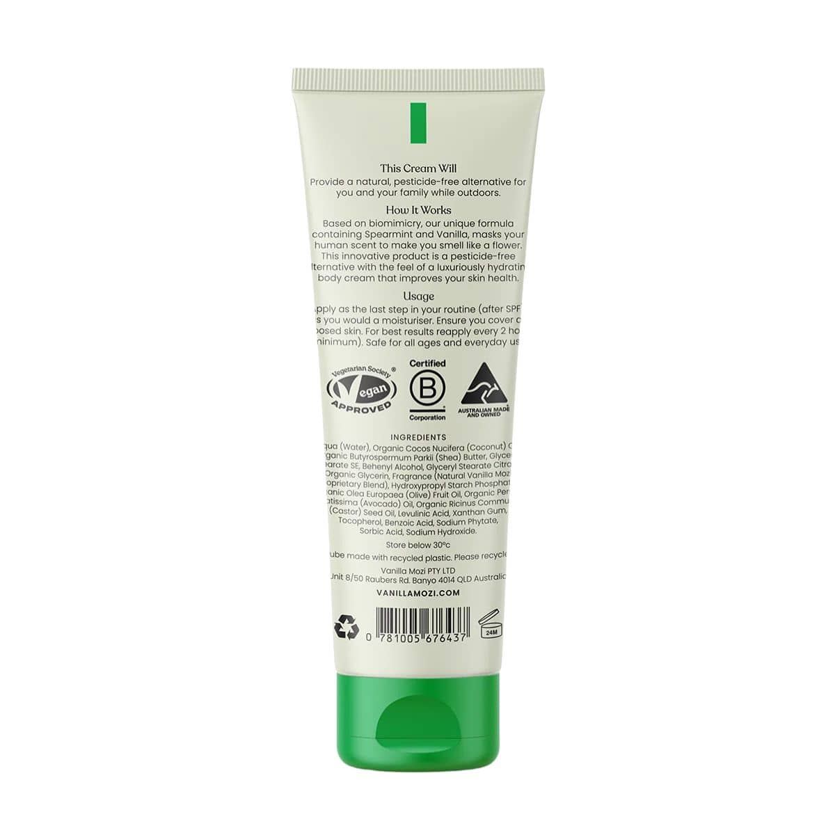 Vanilla Mozi Natural Outdoor Body Cream - Image 14