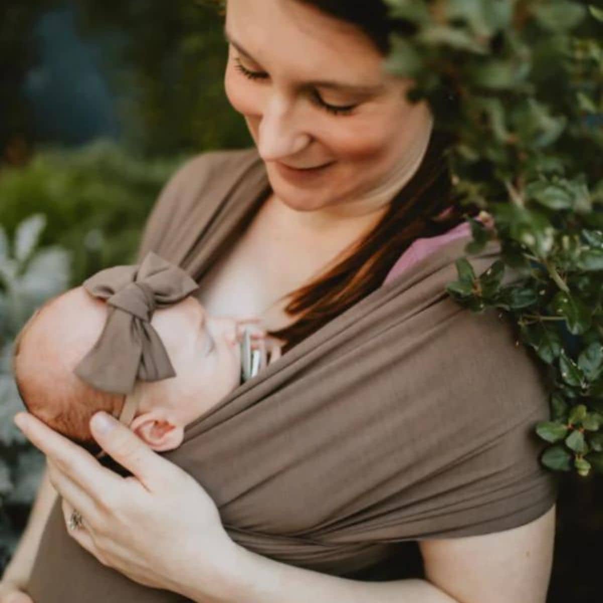 Vixsa Bamboo Blend Wrap Carrier - Cedar - Image 3