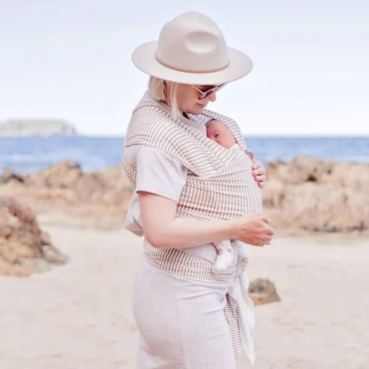 Vixsa Bamboo Blend Wrap Carrier - Willow - Image 2