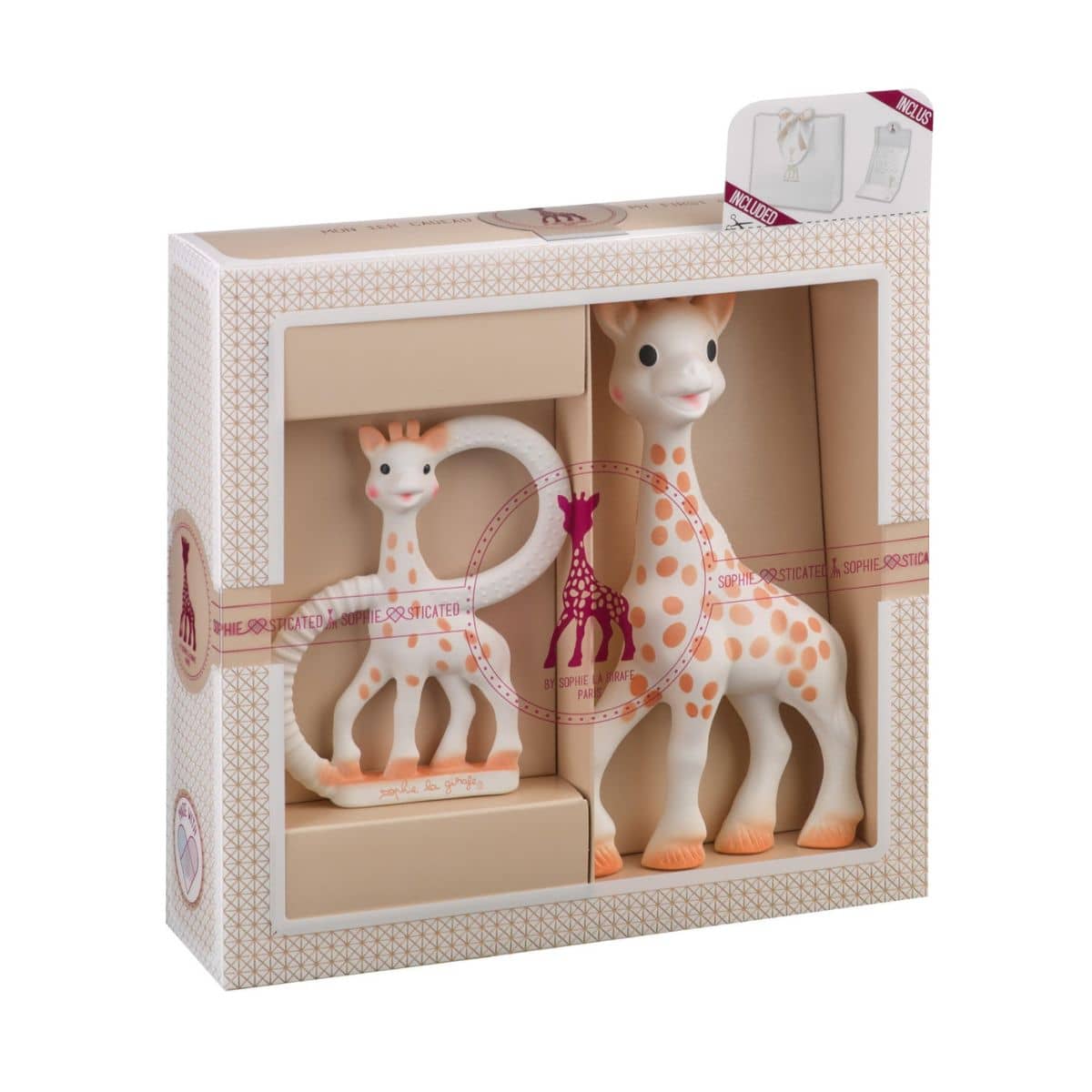 Vulli Sophie the Giraffe Sophisticated - The Teether Set - Image 2