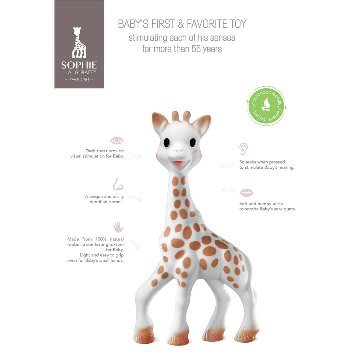 Vulli Sophie the Giraffe Teether - Image 4