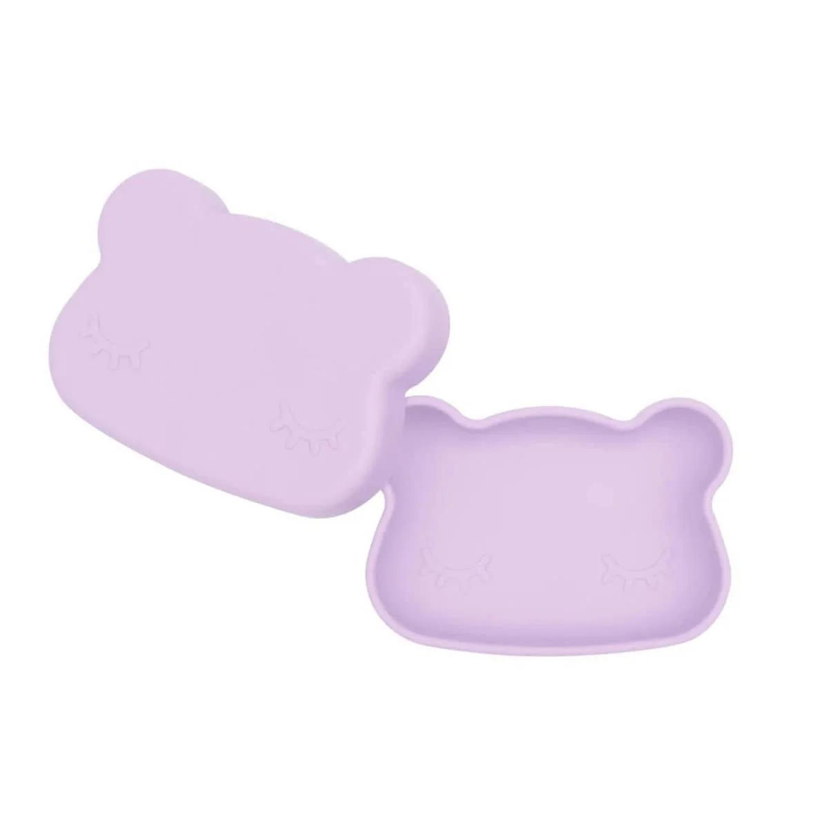 We Might Be Tiny Snackie Silicone Bowl + Plate - Bear - Image 3