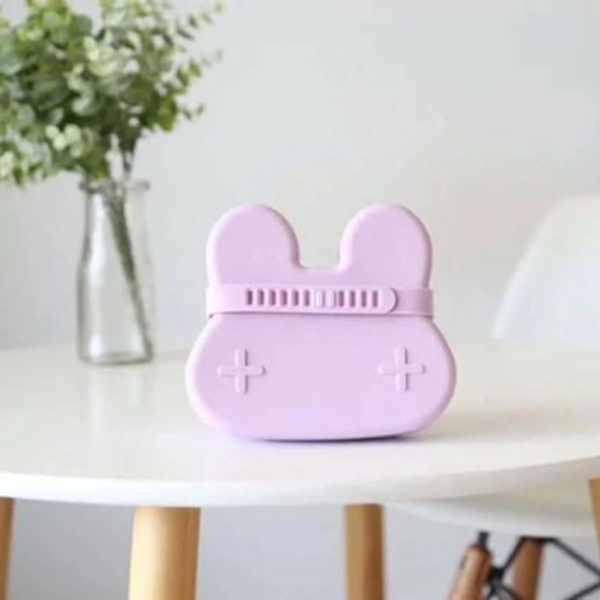 We Might Be Tiny Snackie Silicone Bowl + Plate - Bunny - Image 2