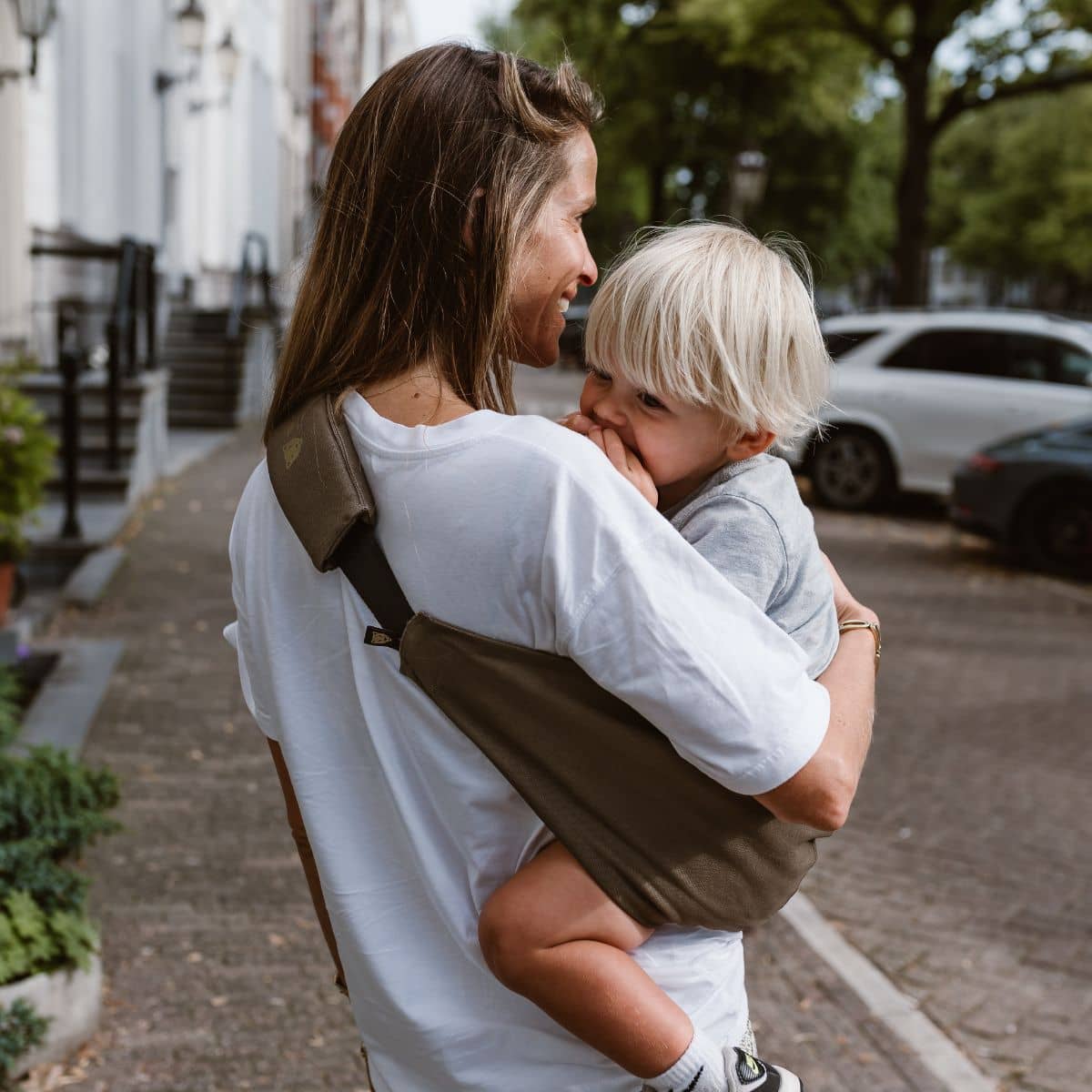 Wildride Toddler Hip Carrier - Coffee - Image 5