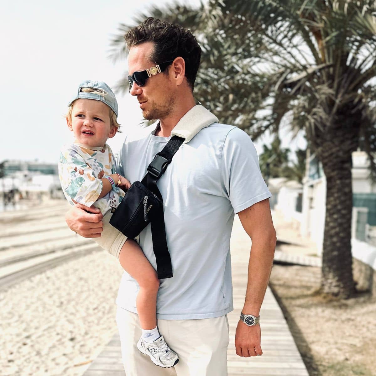 Wildride Toddler Hip Carrier - Sand Linen - Image 4