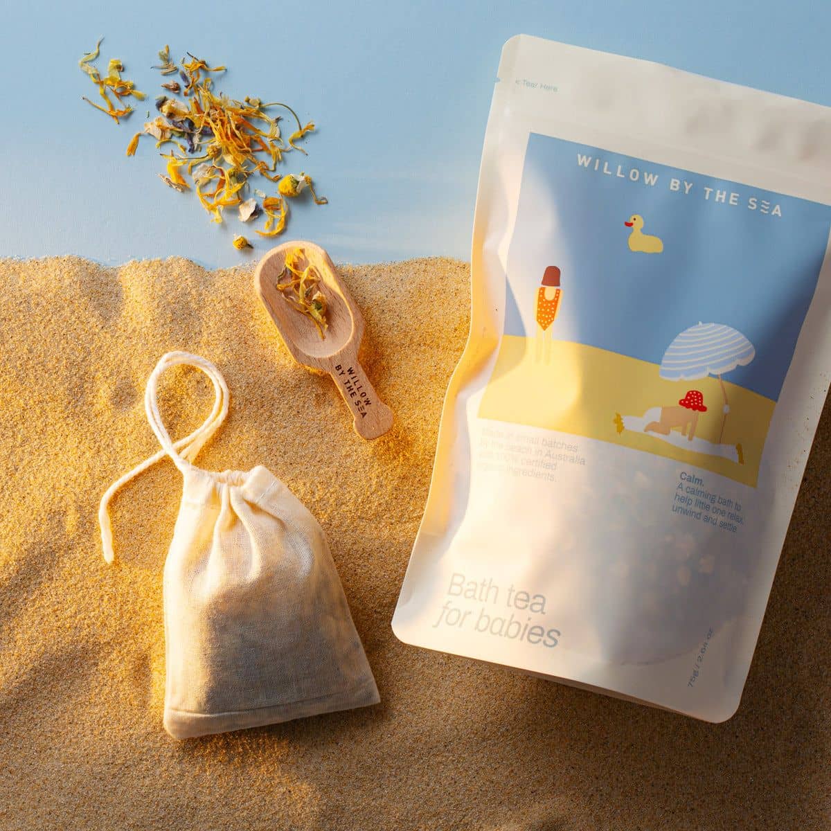 Willow By The Sea Calm Baby Bath Tea - Image 3