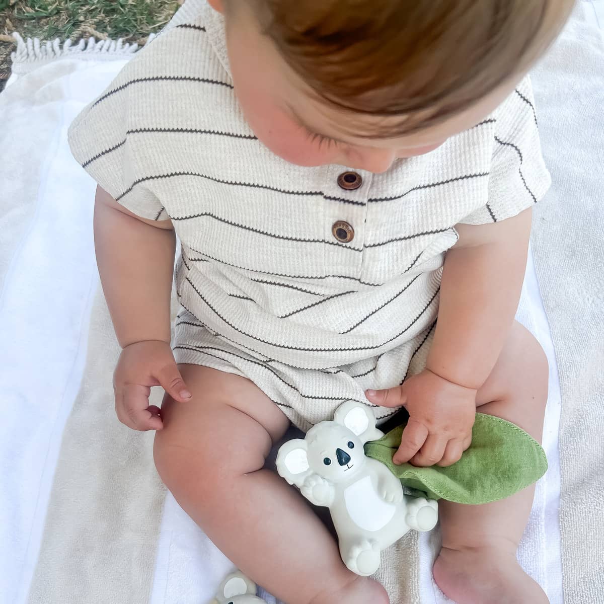 Winnie Parkes Rattle and Scrunch Teether - Banks the Koala - Image 3
