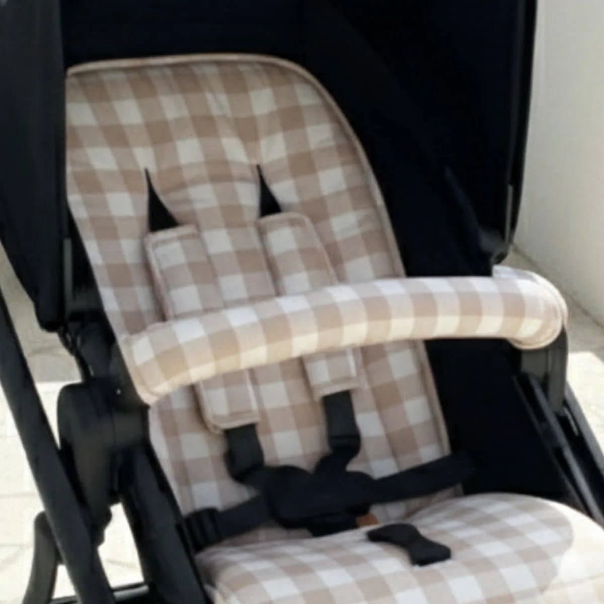 Wonderland4Children Bumper Bar Cover - Gingham - Image 3