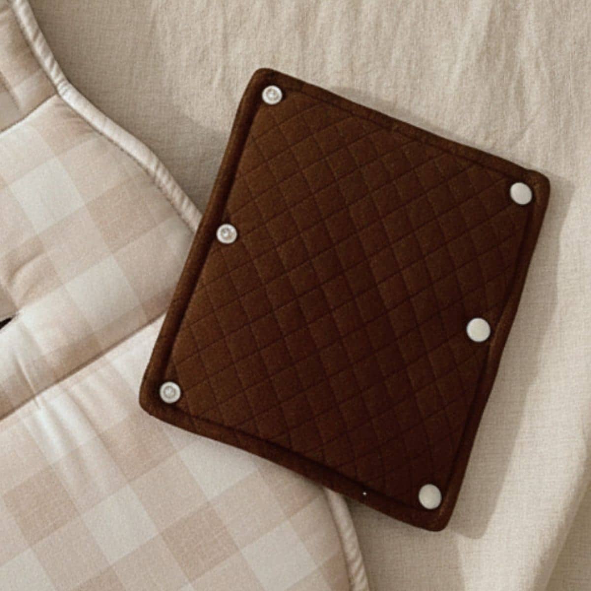Wonderland4Children Bumper Bar Cover - Gingham - Image 4