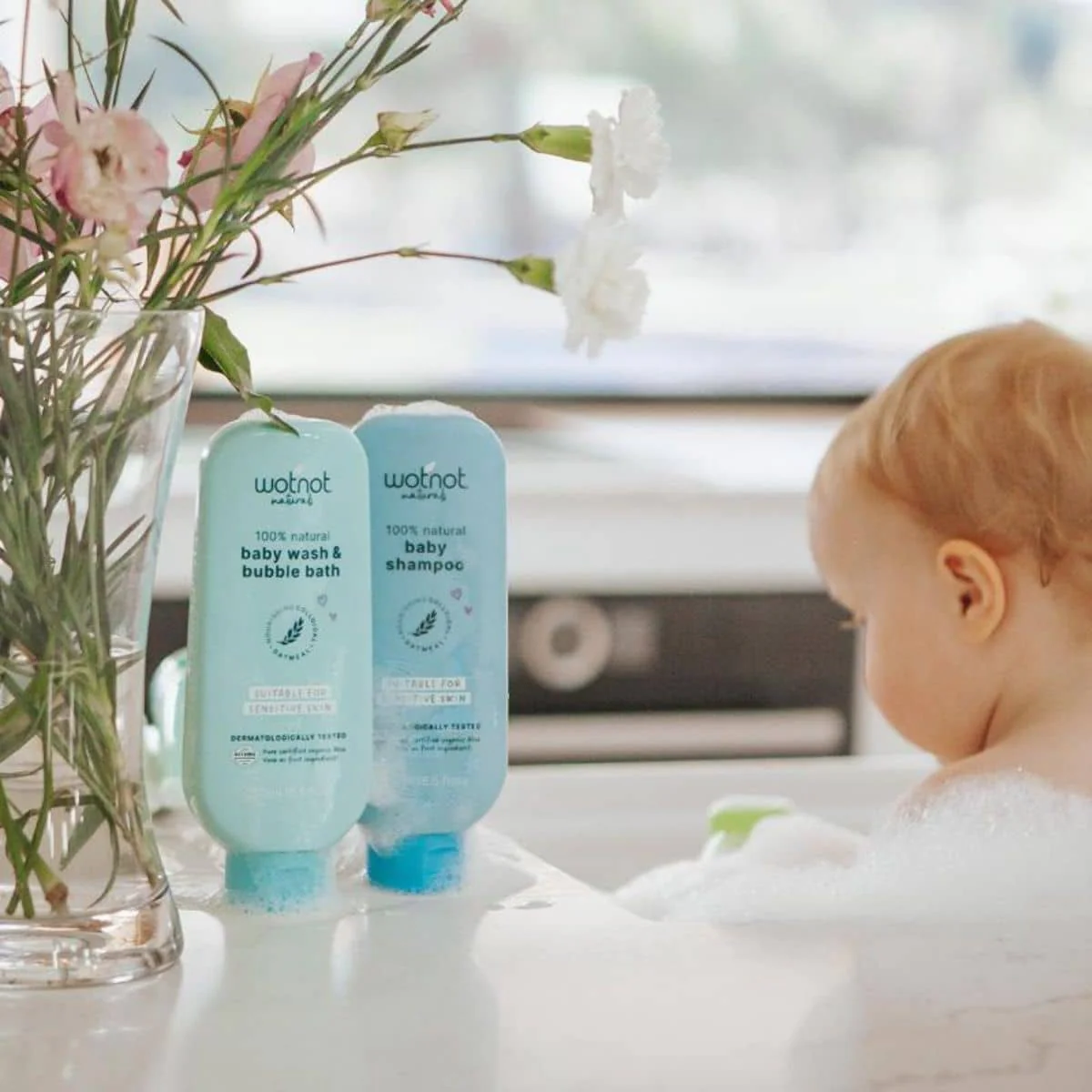 Wotnot Natural Baby Shampoo - Bottle - Image 3