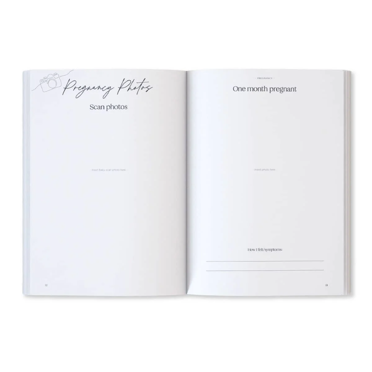 Written With Love Baby Memory Book with Keepsake Box - Classic White - Image 10