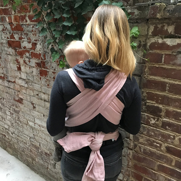 XOXO Bucklewrap Baby Carrier - Repreve - It's a Boy Pink - Image 3