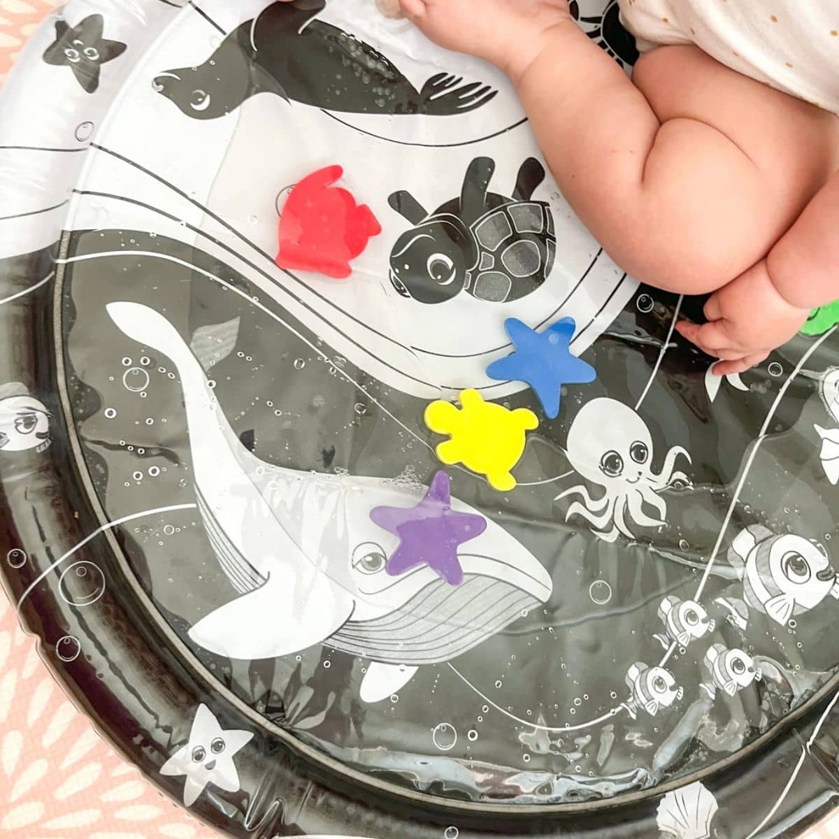 Young Wonderer High Contrast Sensory Water Mat - Under The Sea - Image 6