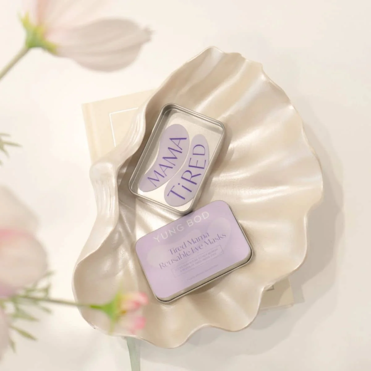 Yung Bod Tired Mama Reusable Silicone Eye Masks - Image 3