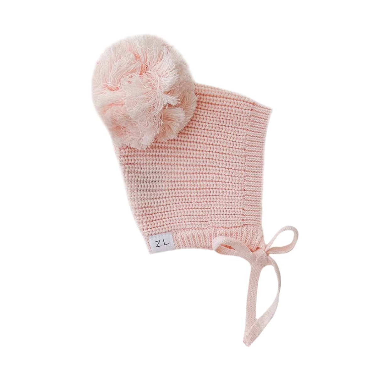 Ziggy Lou Knit Bonnet - Primrose Pom Pom - 0 to 3 Months