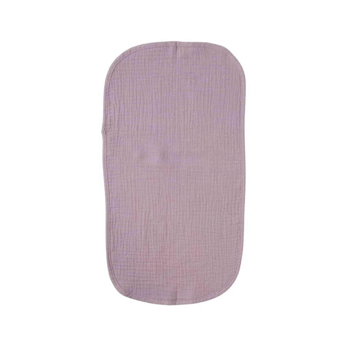 Zoe Sage Organic Muslin Burp Cloths - Lavender Blush - Image 6