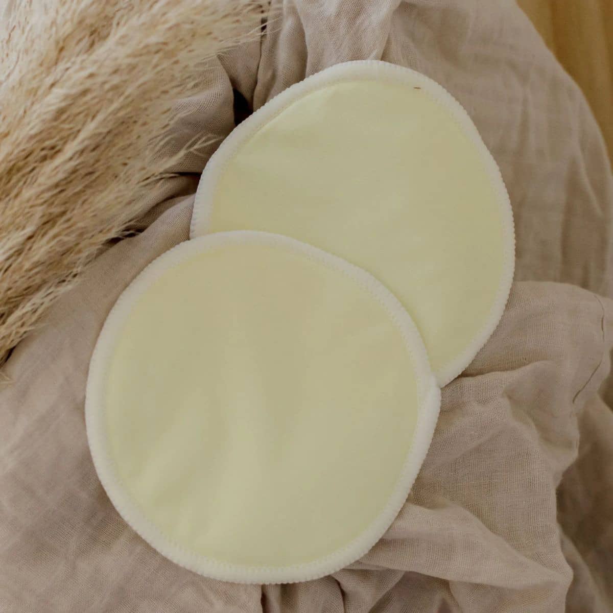 Zoe Sage Washable Bamboo Nursing Pads - Cape Honey - Image 2