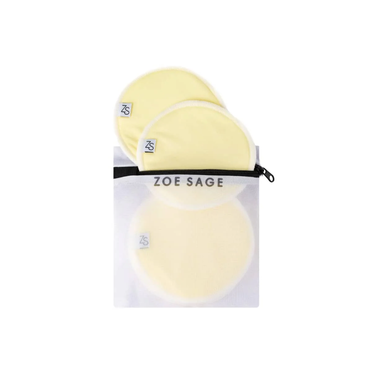 Zoe Sage Washable Bamboo Nursing Pads - Cape Honey - Image 4